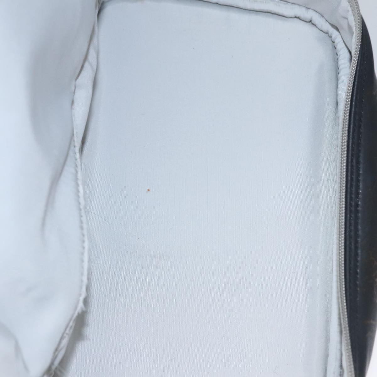 CHANEL Sports Backpack Nylon Leather White Gray Silver CC bs20919