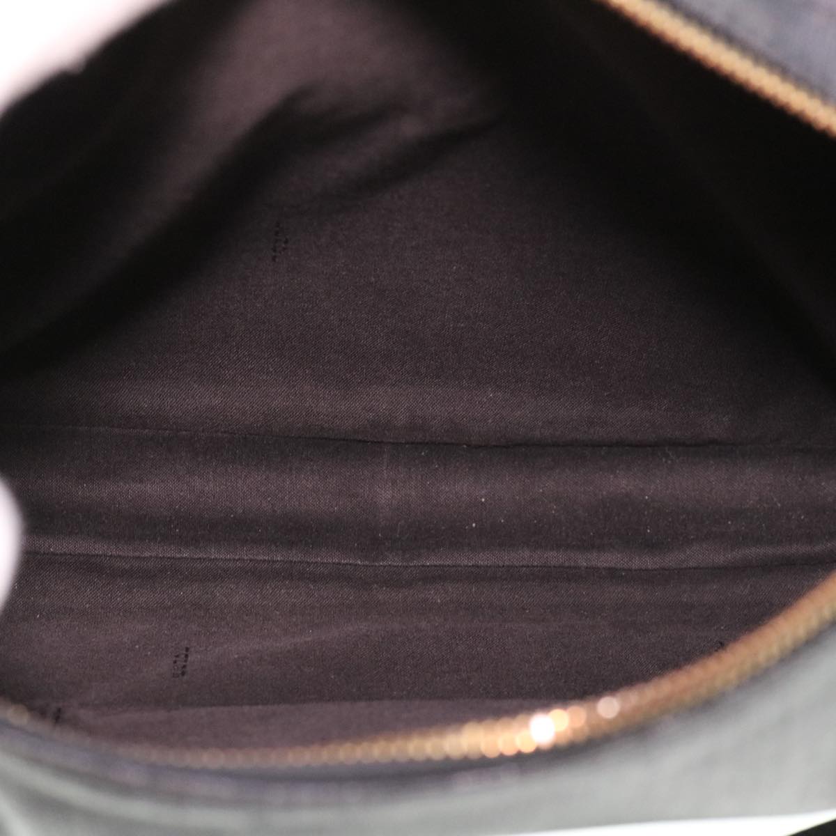 FENDI Zucchino Canvas Shoulder Bag Black 8BT206-FB5 129-2580 bs4435