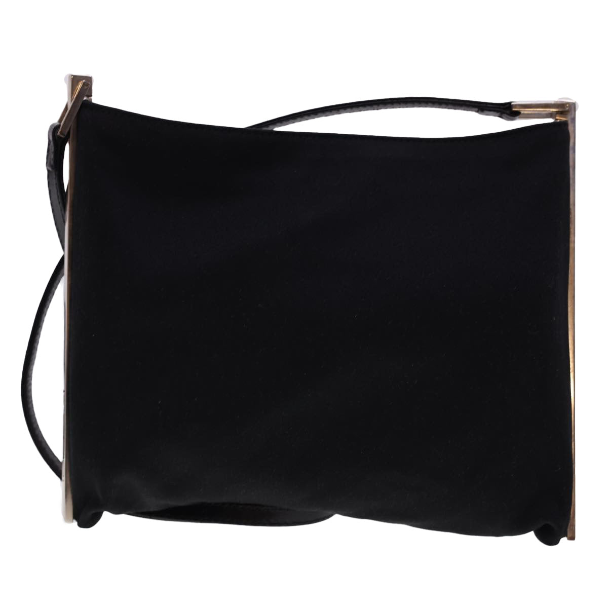 FENDI Shoulder Bag Nylon Black bs4810