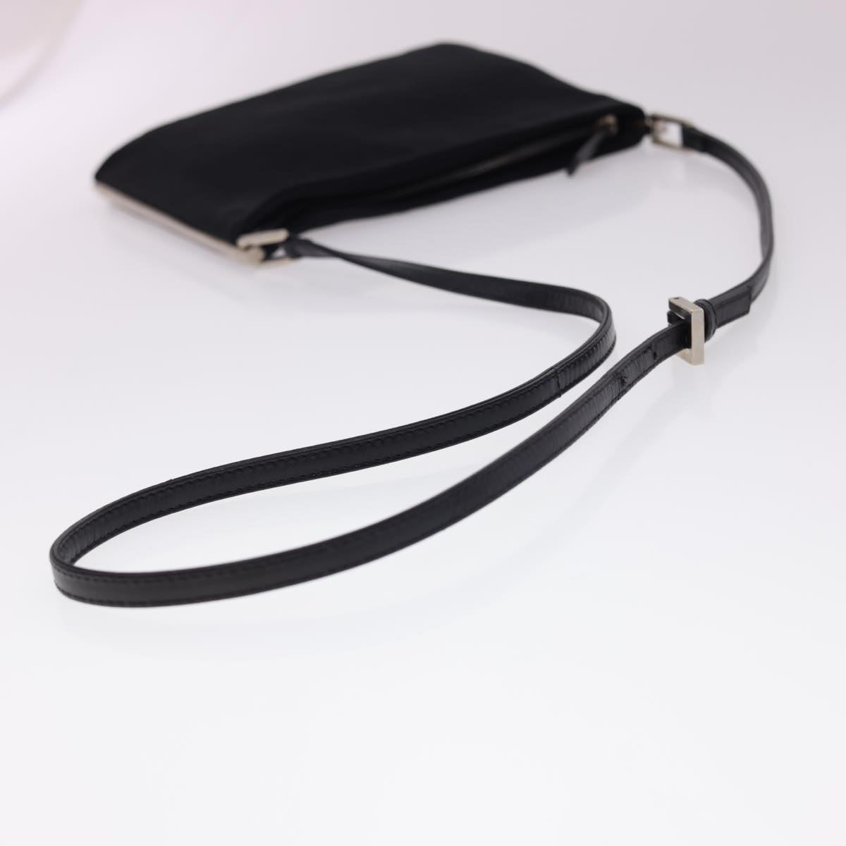FENDI Shoulder Bag Nylon Black bs4810