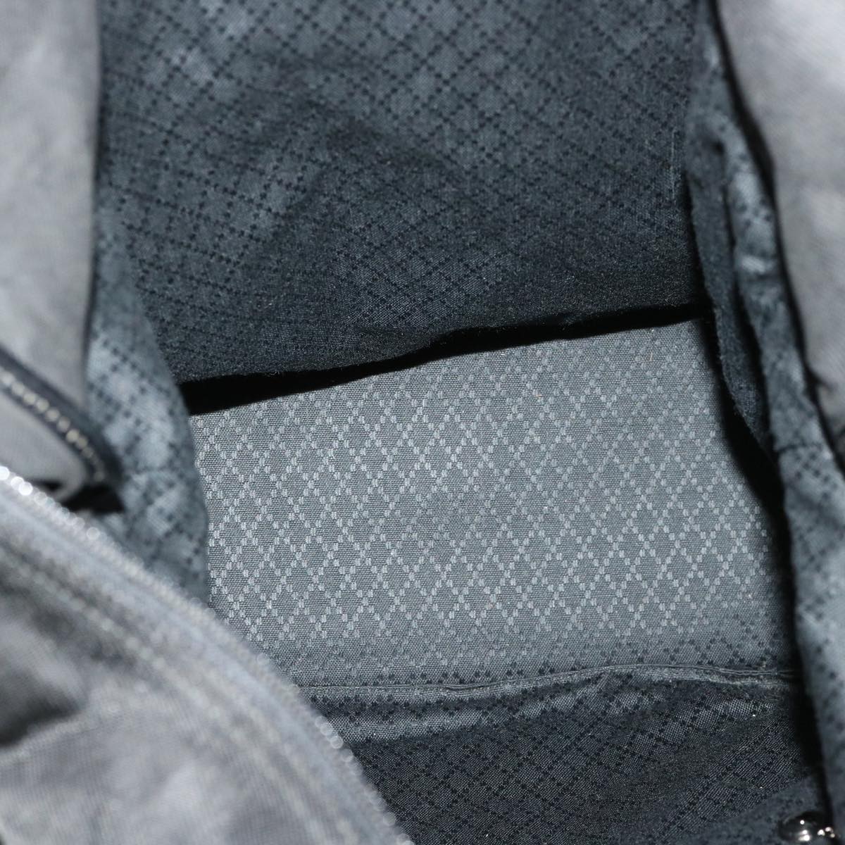 GUCCI Bamboo Tote Bag Nylon Black bs4991