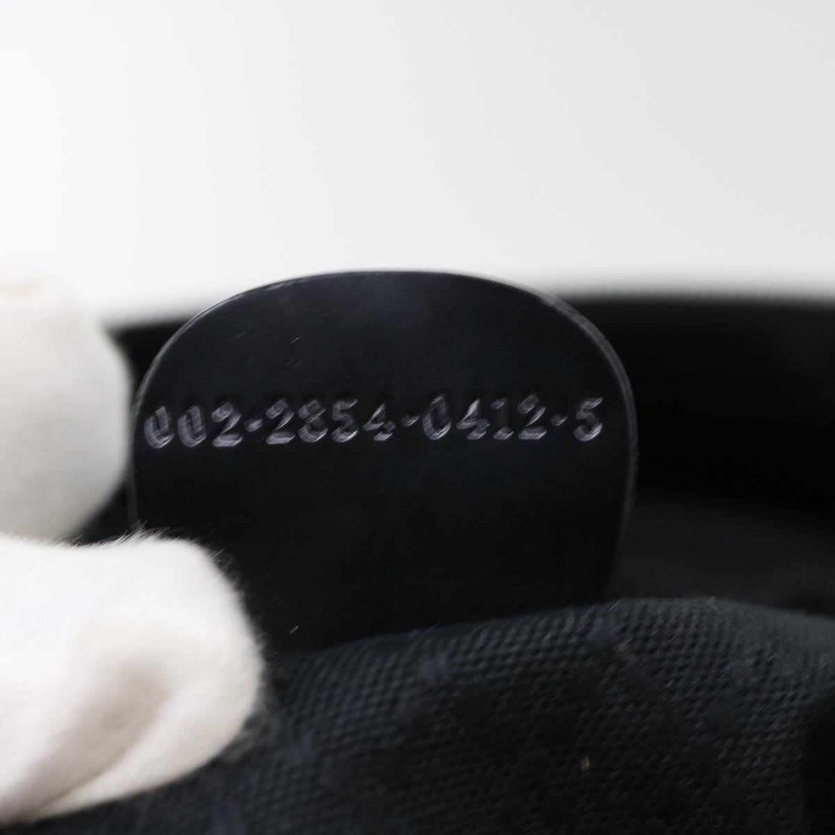 GUCCI Bamboo Tote Bag Nylon Black bs4991