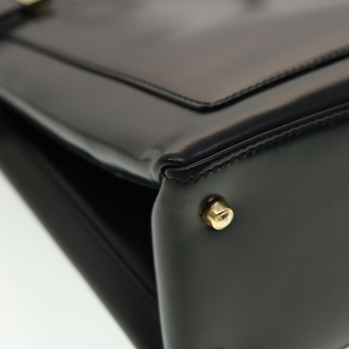 GUCCI Shoulder Bag Leather Black 00221130333 bs5042