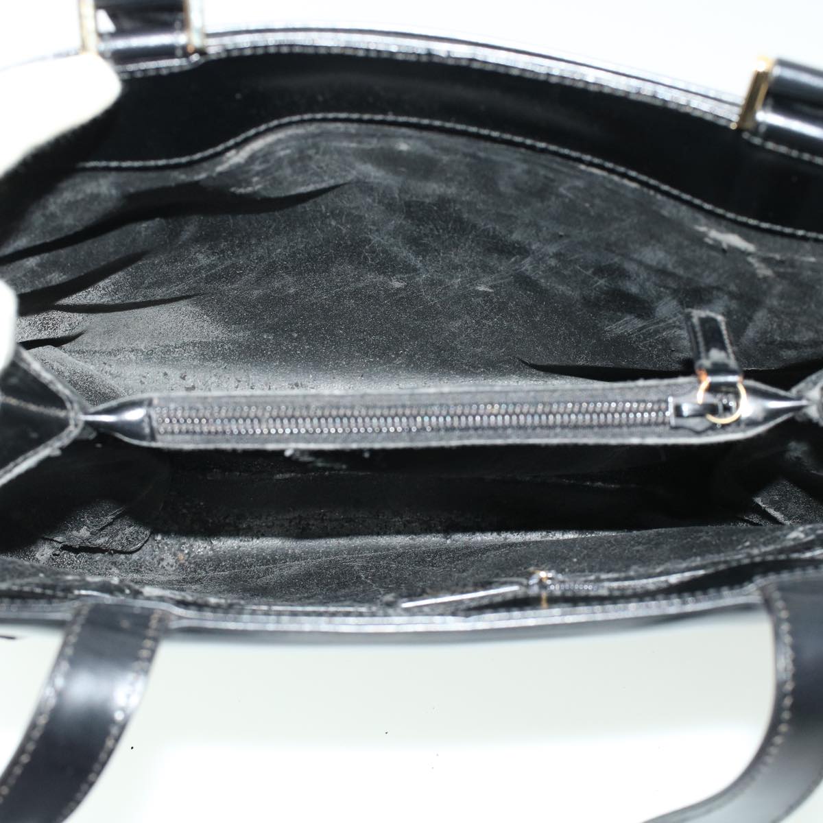 GUCCI Shoulder Bag Leather Black 00221130333 bs5042