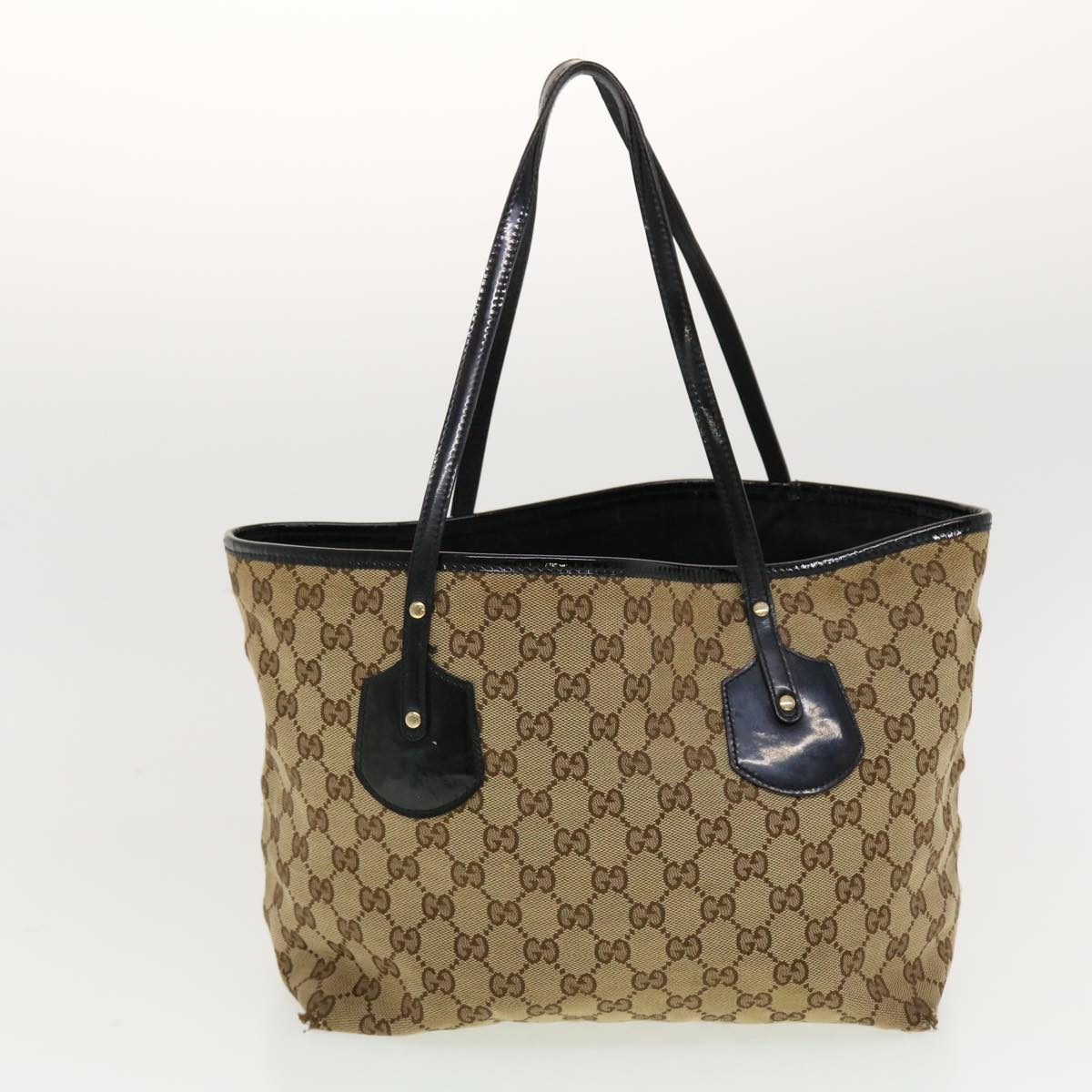 GUCCI GG Crystal GG Canvas Shoulder Bag 2Set Brown bs5221