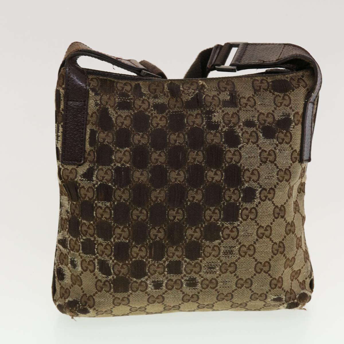GUCCI GG Canvas Web Sherry Line Hand Bag Nylon 4Set Black Beige Red bs5254
