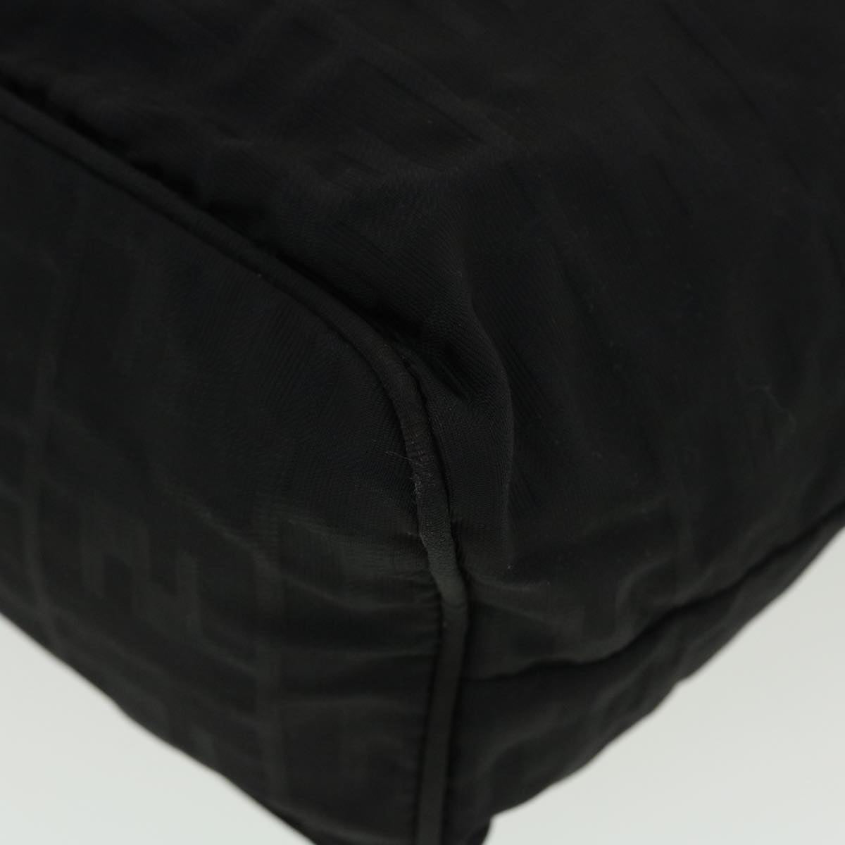 FENDI Shoulder Bag Nylon Black bs5294