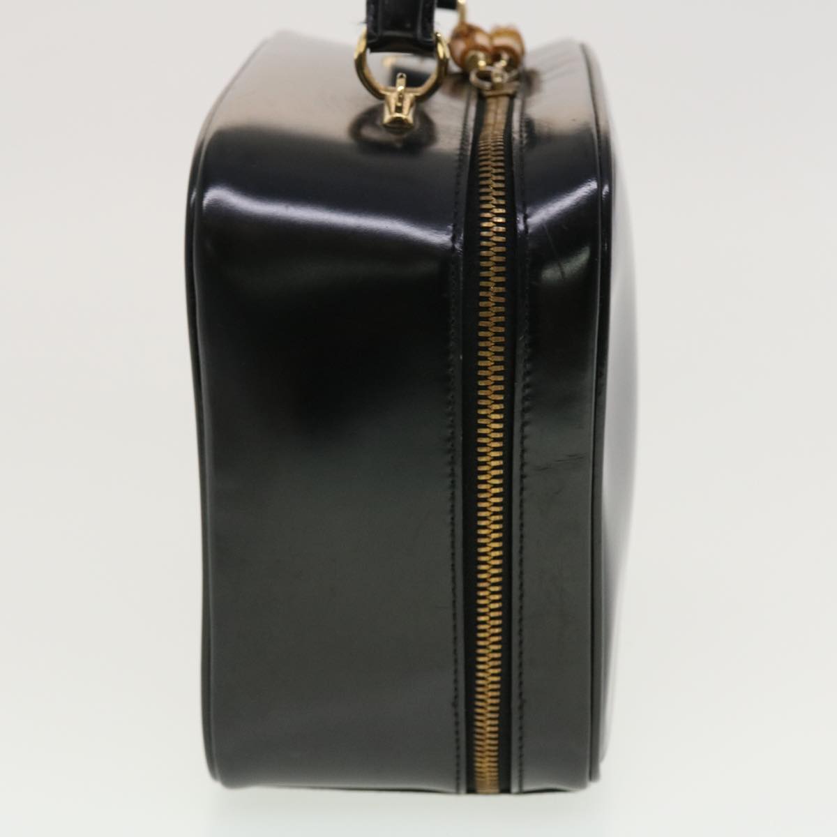 GUCCI Hand Bag Patent leather Black 000-3270-032 bs5406