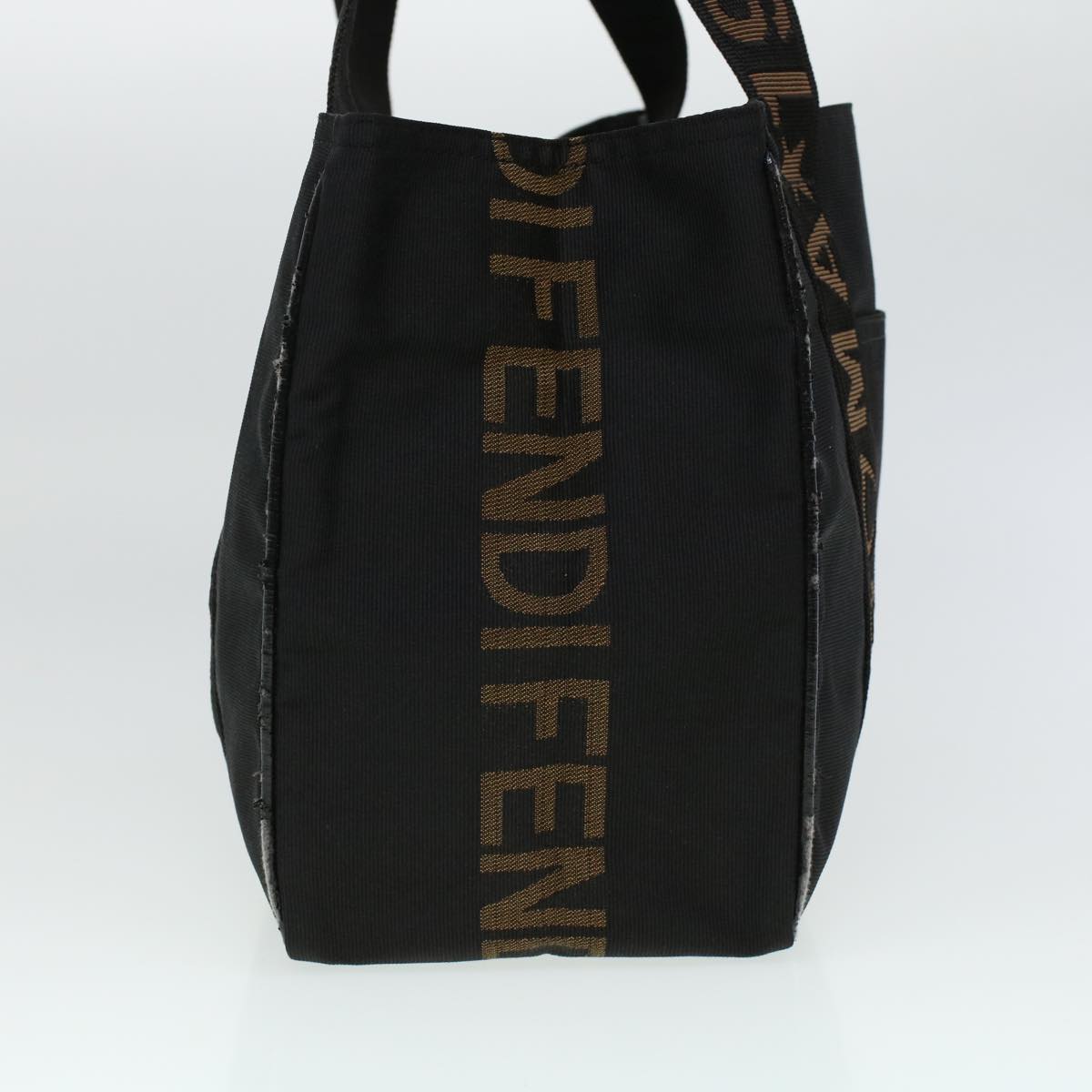 FENDI Tote Bag Nylon Black bs5489