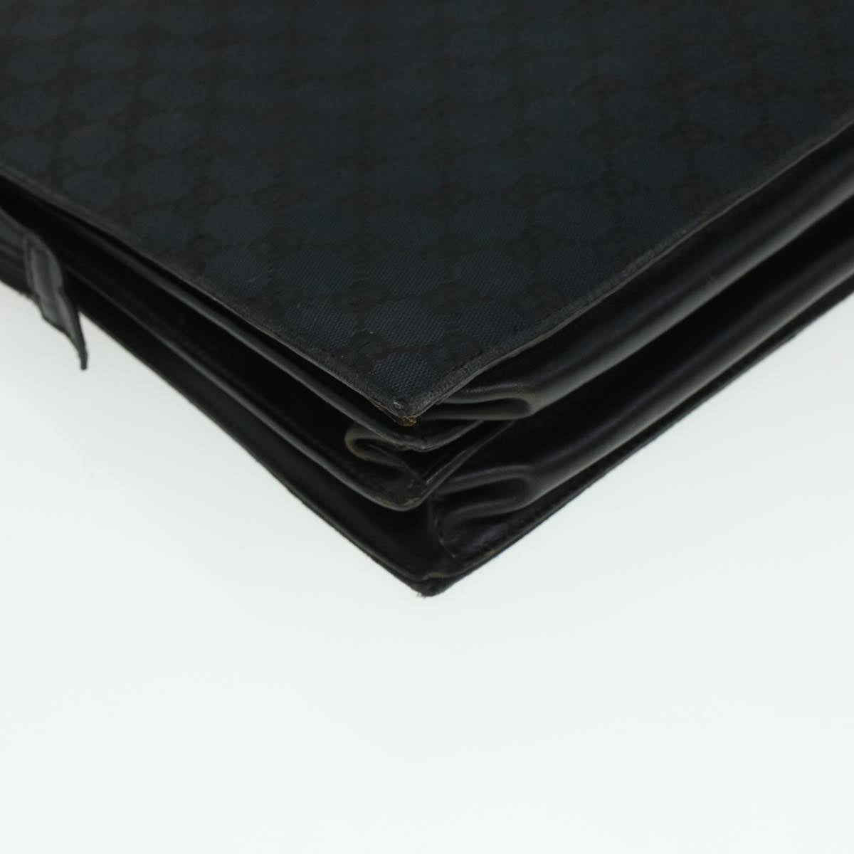 GUCCI GG Canvas Business Bag Black 0153708 bs5512