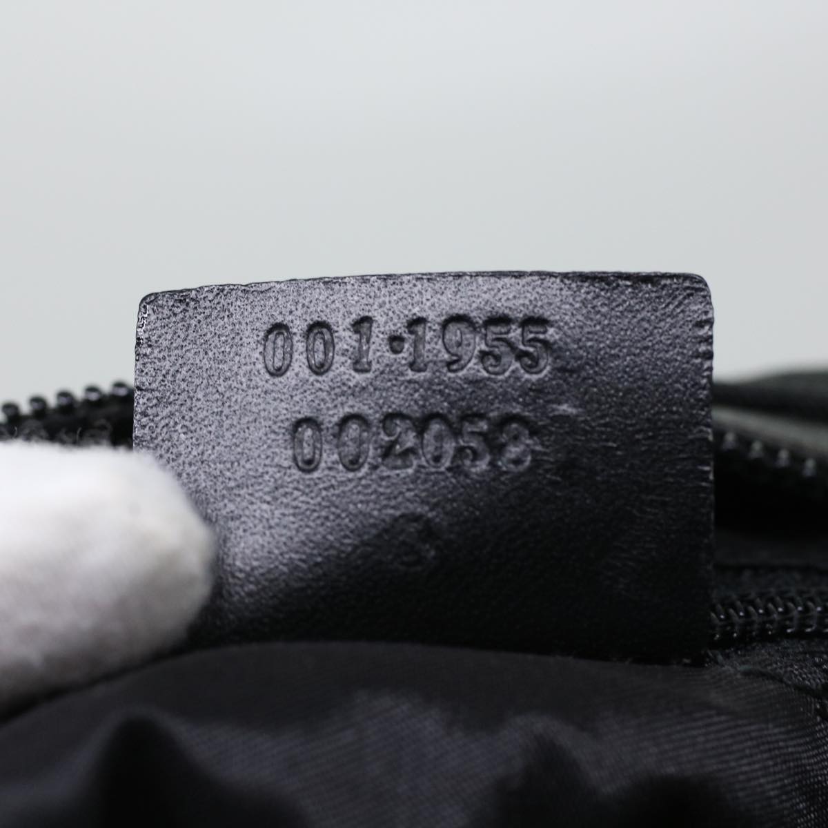 GUCCI Shoulder Bag Nylon Black 0011955002058 bs5513