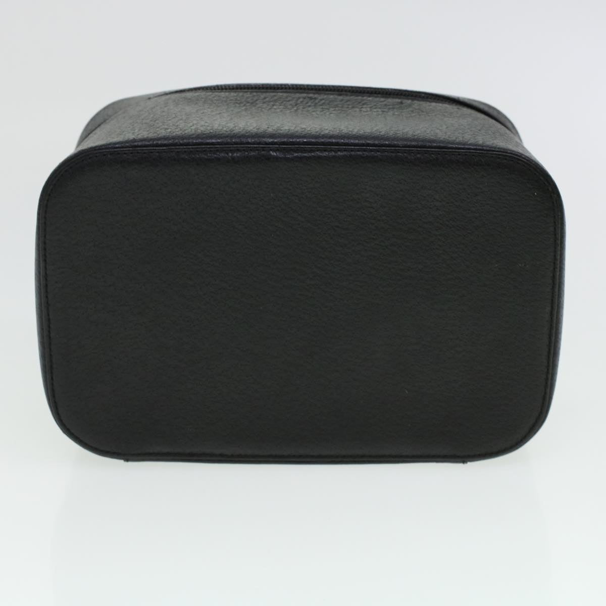 GUCCI Vanity Cosmetic Pouch Leather Black 039.1705.0710 bs5804