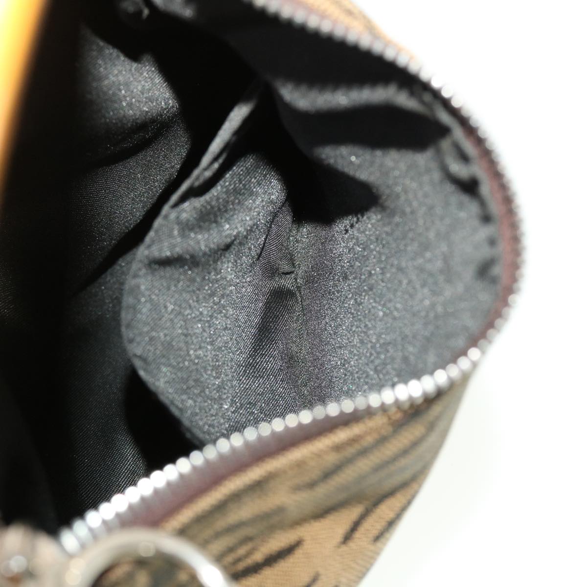 FENDI Shoulder Bag Canvas Brown bs5831