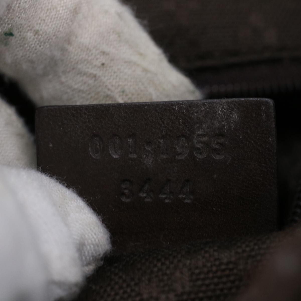 GUCCI Shoulder Bag Canvas Brown bs5991