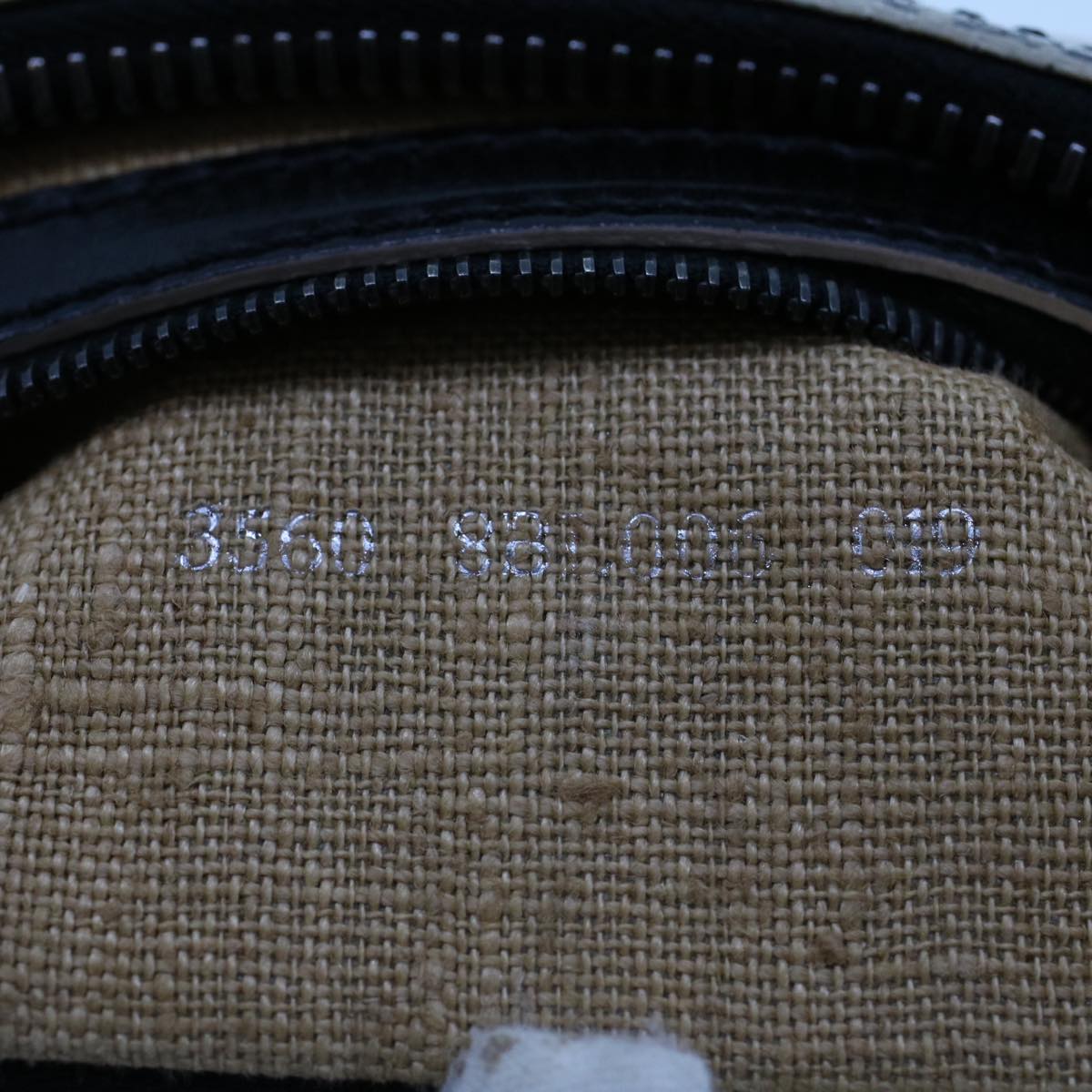 FENDI Hand Bag Leather Black bs6095