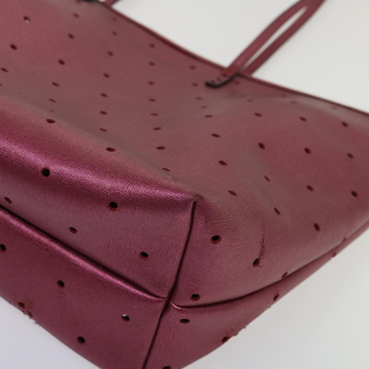 FENDI Tote Bag Leather Pink bs6445
