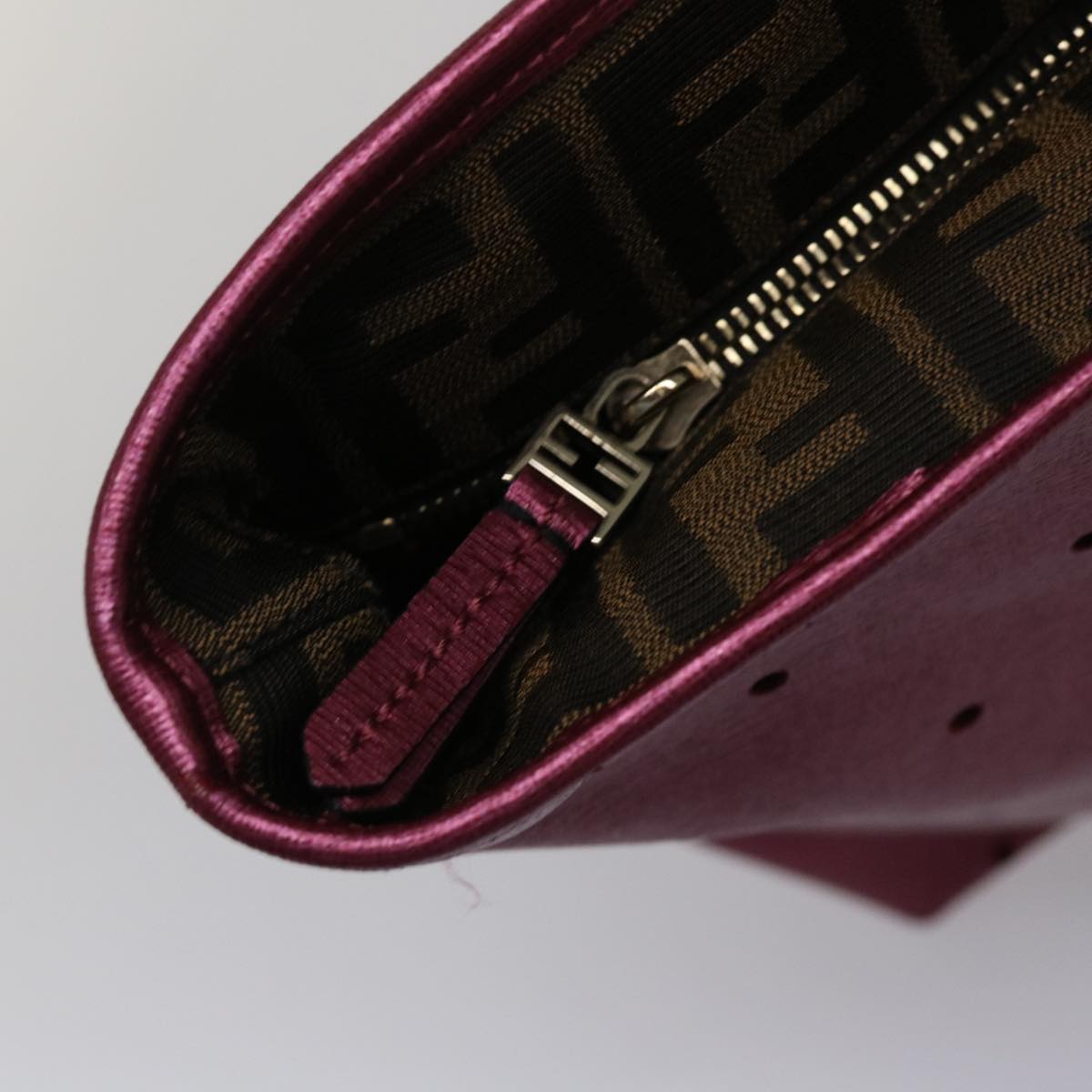 FENDI Tote Bag Leather Pink bs6445