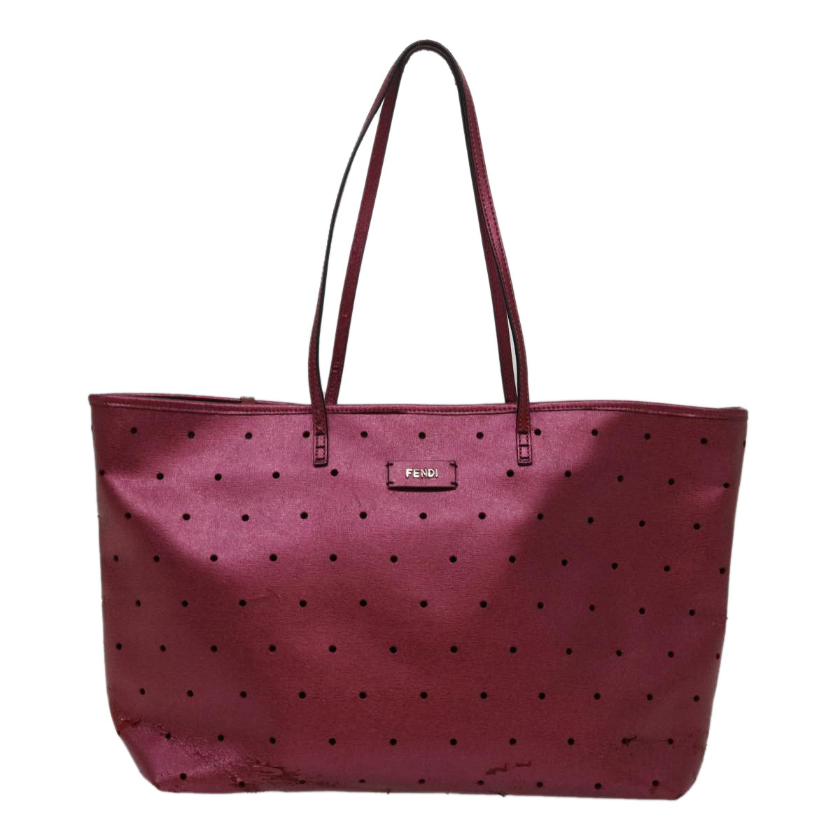 FENDI Tote Bag Leather Pink bs6445