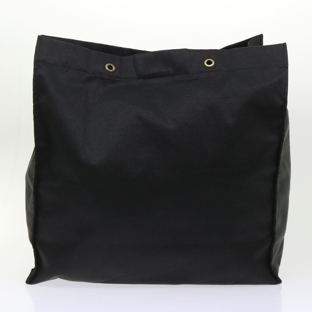 FENDI Pecan Canvas Hand Bag Garment Cover Nylon 2Set Brown Black bs6470