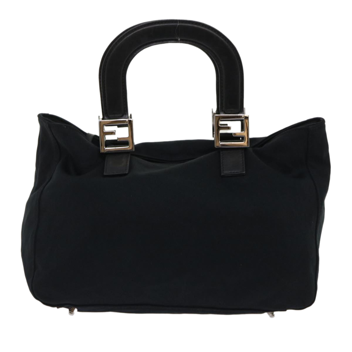 FENDI Hand Bag Nylon Black 2321-26329-079 bs6746