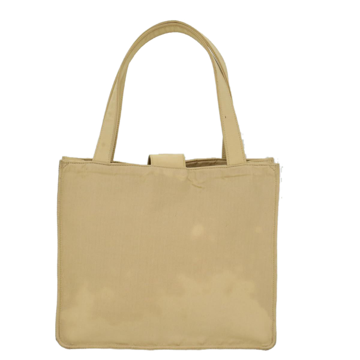 CHANEL Shoulder Bag Nylon Beige CC bs7114
