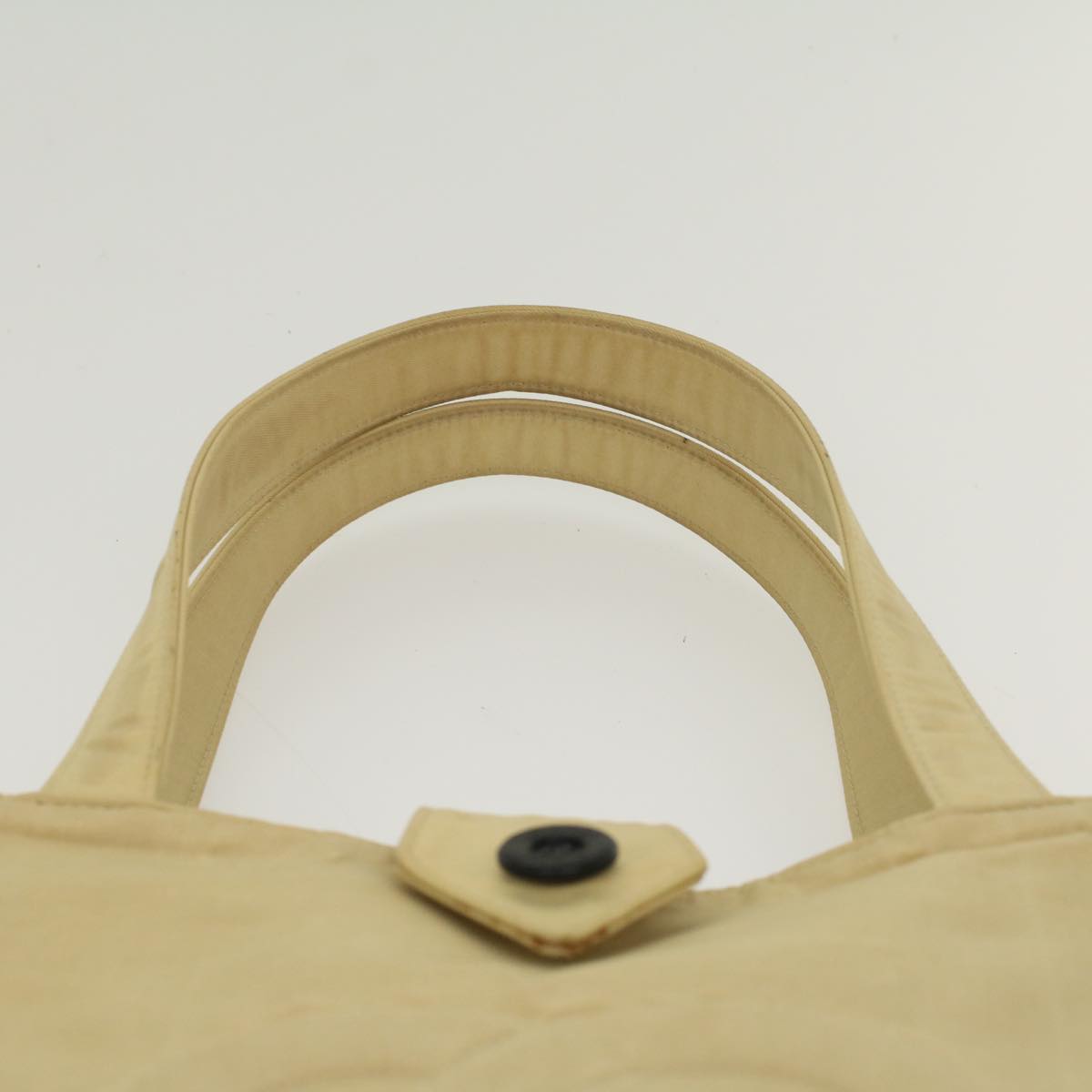 CHANEL Shoulder Bag Nylon Beige CC bs7114