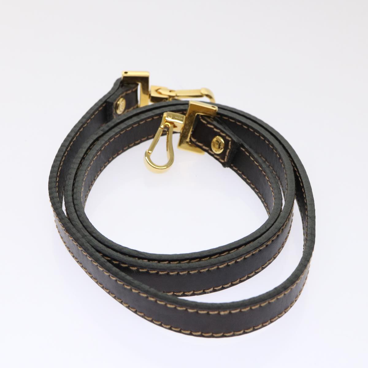 FENDI Zucca Canvas Hand Bag 2way Black Brown bs7184