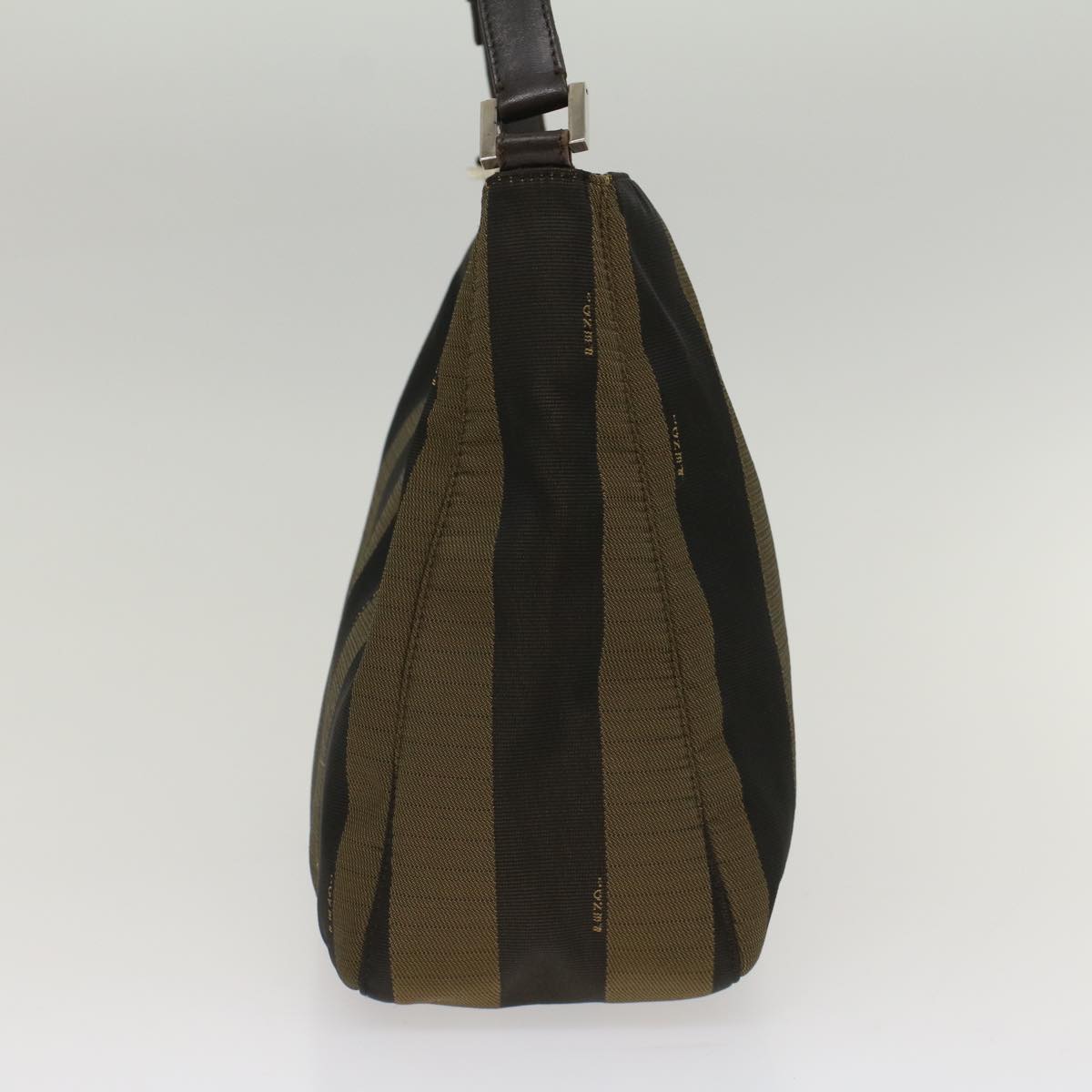 FENDI Pecan Canvas Shoulder Bag Nylon Brown bs7311