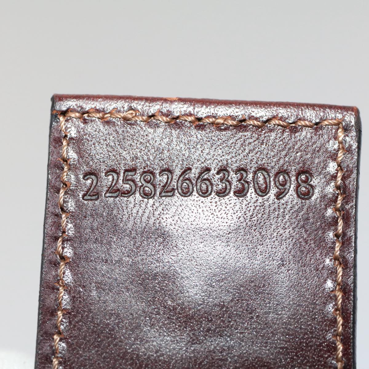 FENDI Zucca Canvas Shoulder Bag Black Brown bs7393