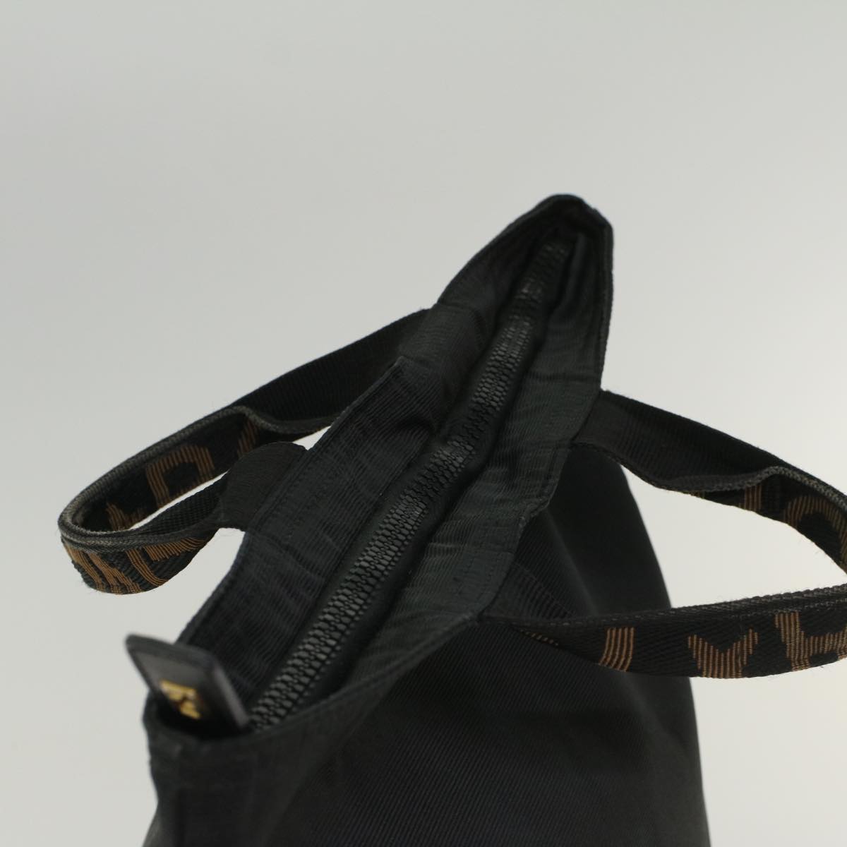 FENDI Tote Bag Nylon Black bs7442