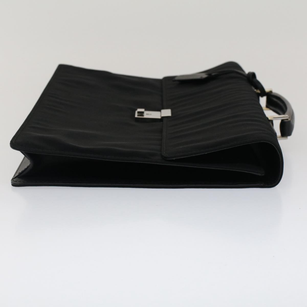GUCCI Business Bag Nylon Black 015.0235 bs7486