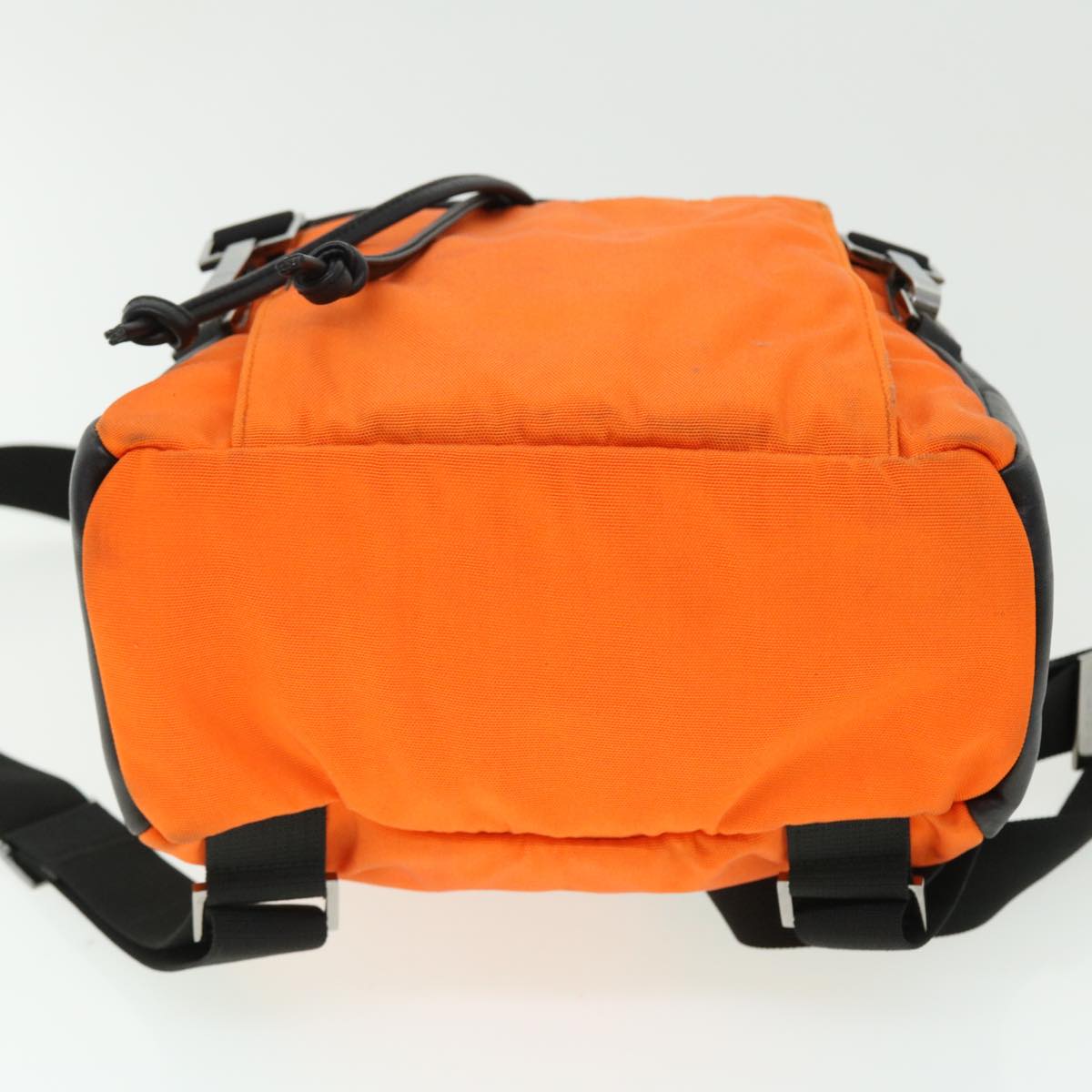 GUCCI Backpack Nylon Leather Orange 003•0233 bs7523