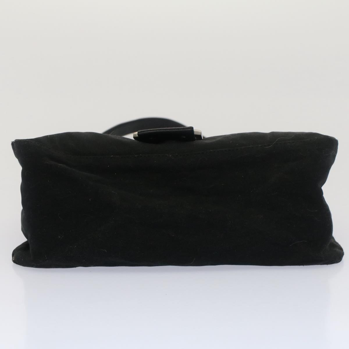 FENDI Mamma Baguette Shoulder Bag Nylon Black 2355 26325 009 bs7910