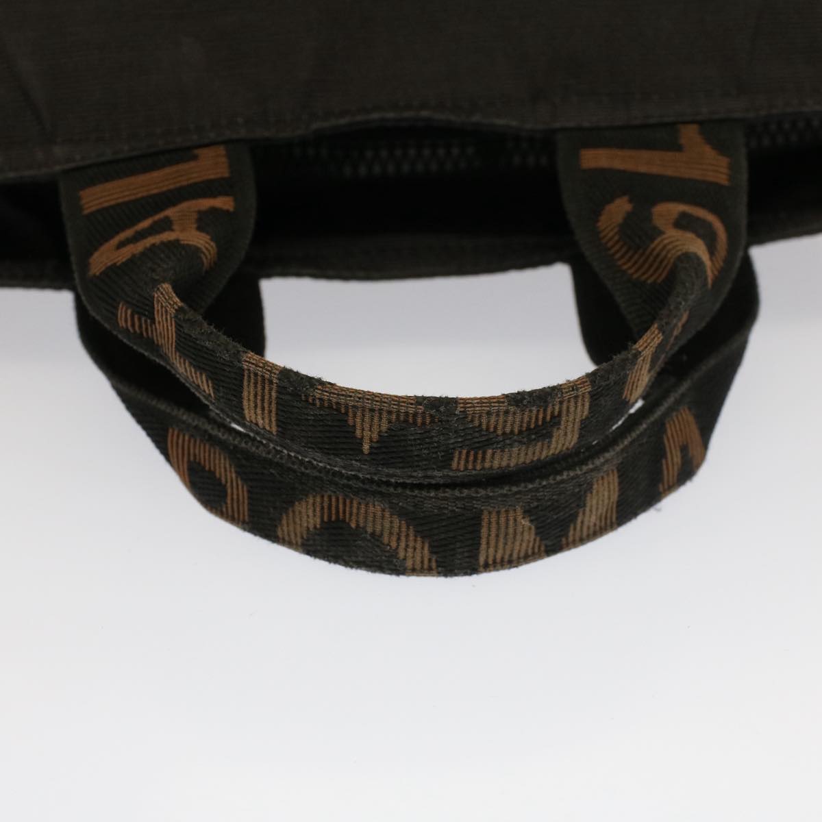 FENDI Hand Bag Nylon Black bs7932