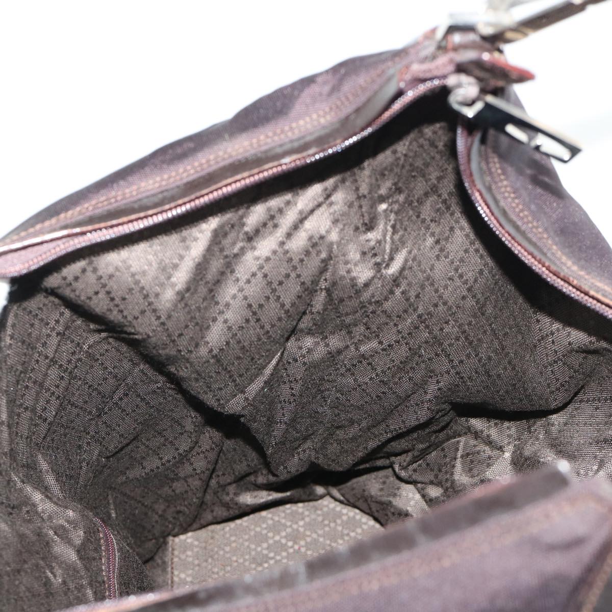 GUCCI Shoulder Bag Canvas Brown 001 3444 1956 bs7972