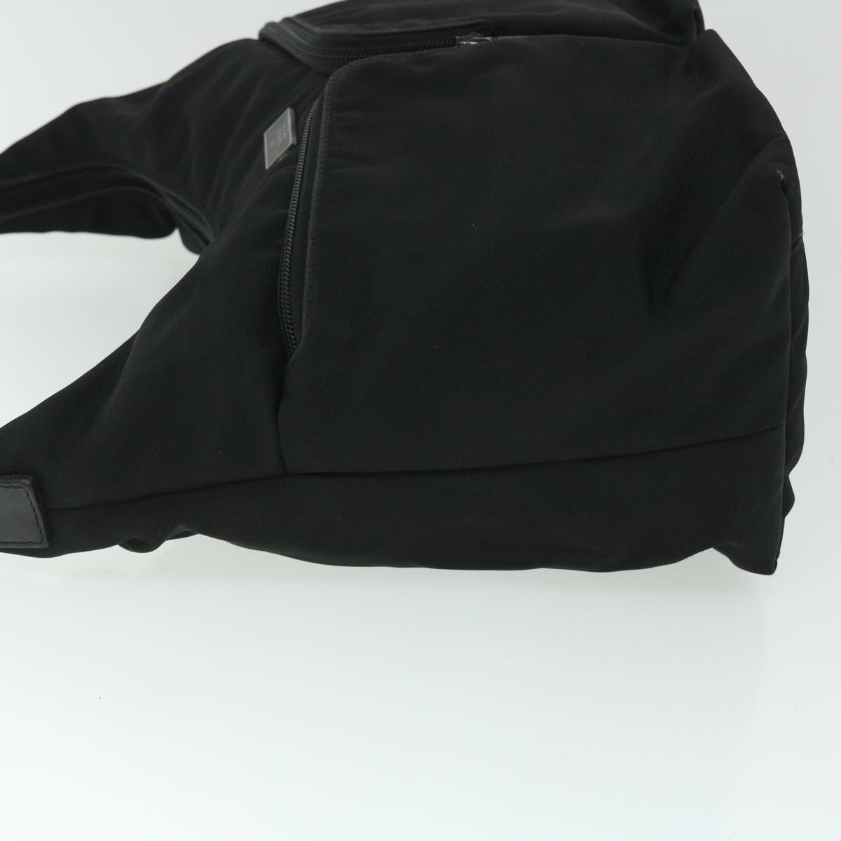 GUCCI Shoulder Bag Canvas Black bs7984