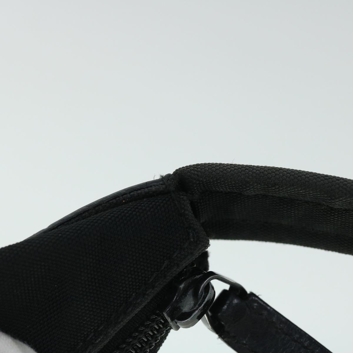 GUCCI Shoulder Bag Canvas Black bs7984
