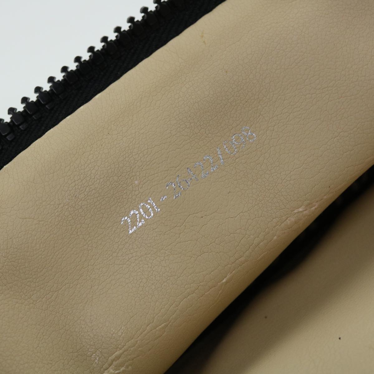 FENDI Pouch Canvas Black bs8044