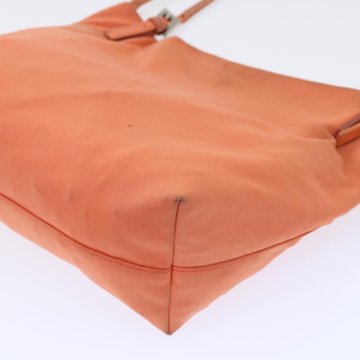 FENDI Shoulder Bag Nylon Orange bs8046