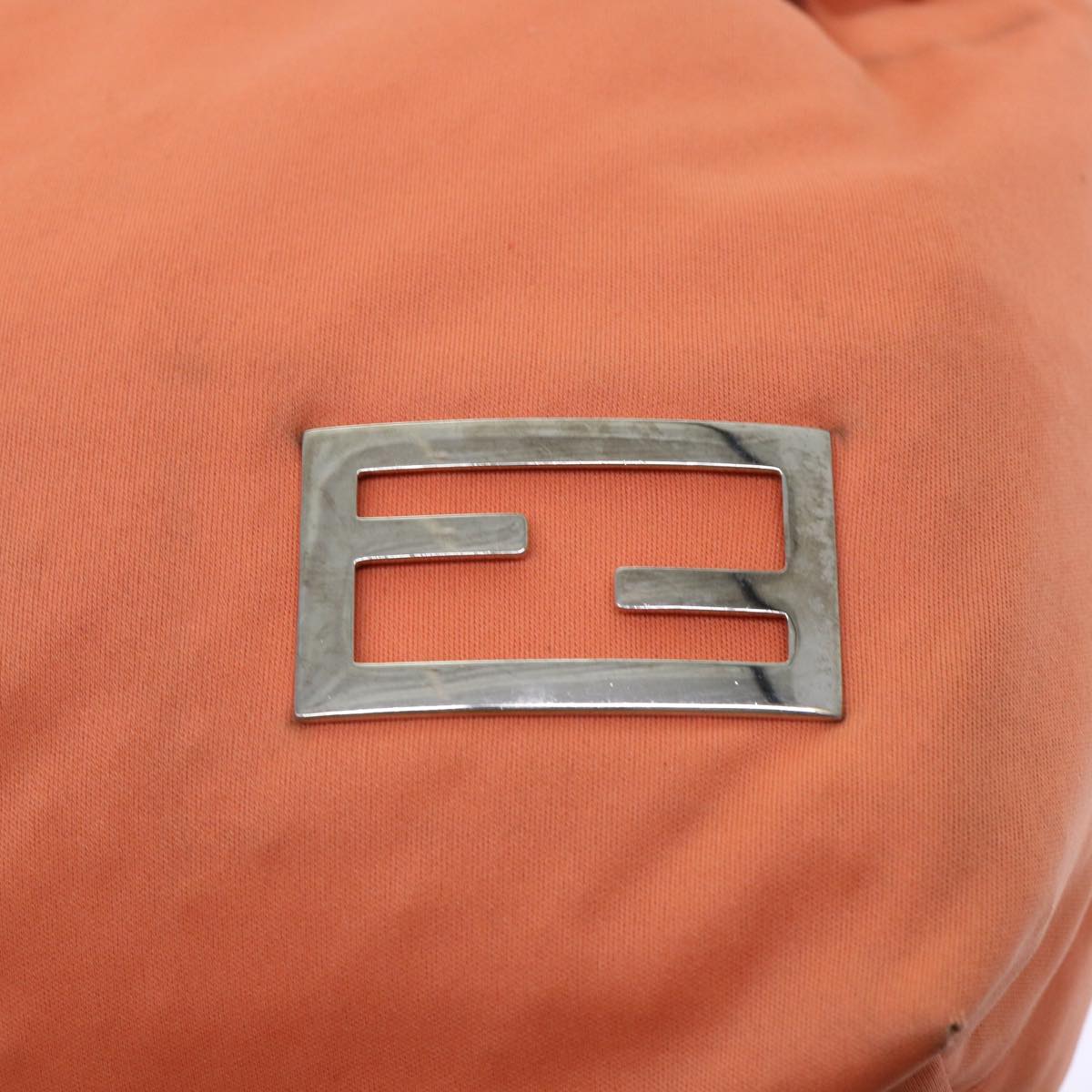 FENDI Shoulder Bag Nylon Orange bs8046