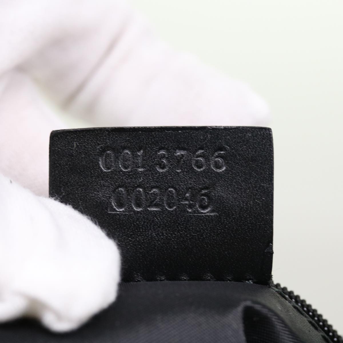 GUCCI Shoulder Bag Leather 2Set Black bs8084