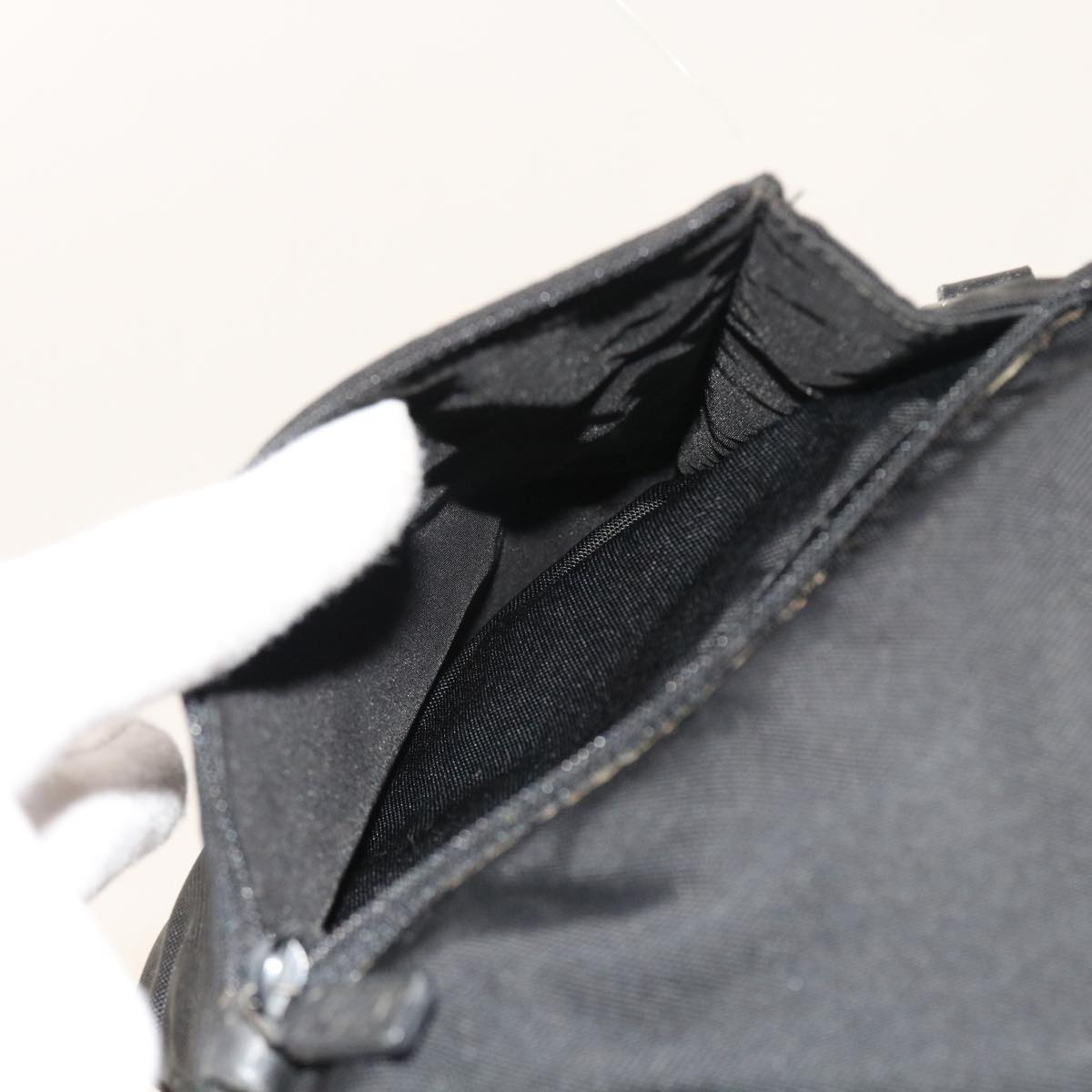 GUCCI Backpack Nylon Canvas Black 003 0233 2123 bs8250