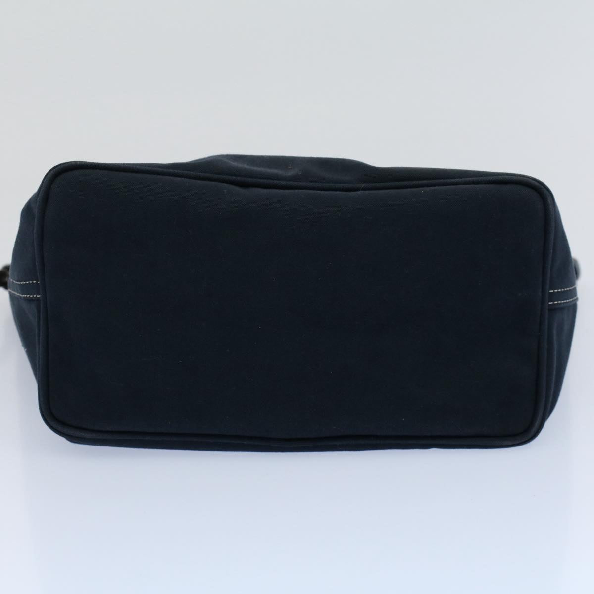 FENDI Shoulder Bag Canvas Navy bs8339