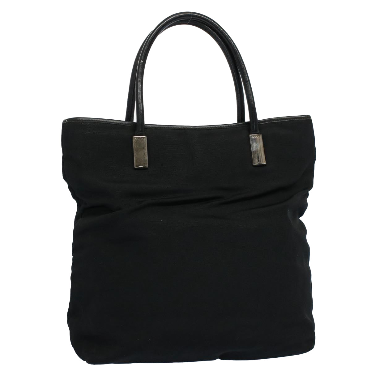 GUCCI Tote Bag Canvas Black 002 2123 0458 bs8425
