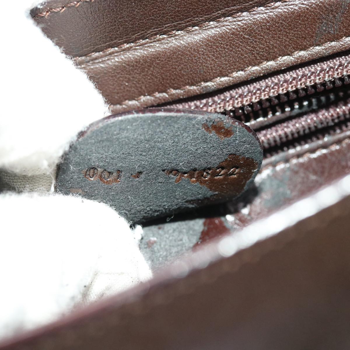 GUCCI Shoulder Bag Leather Brown 001 1119 1822 bs8492