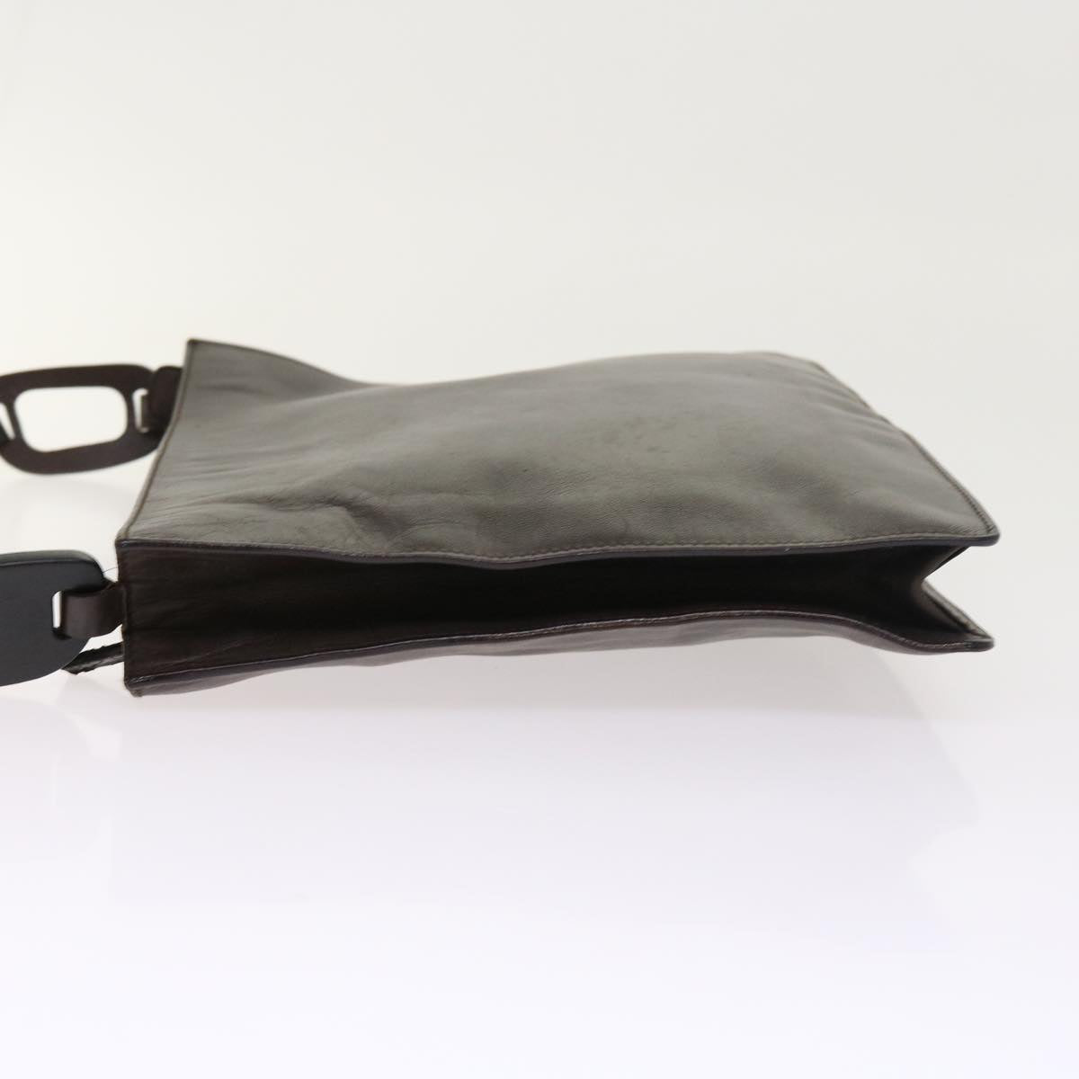 GUCCI Shoulder Bag Leather Brown 001 1119 1822 bs8492