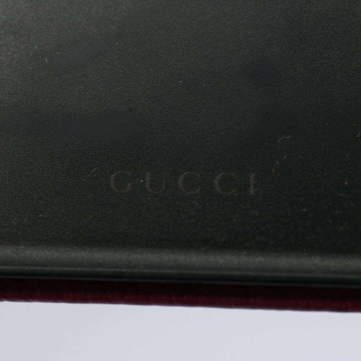 GUCCI GG Canvas Wallet Leather Canvas 6Set Beige Black Red bs8514