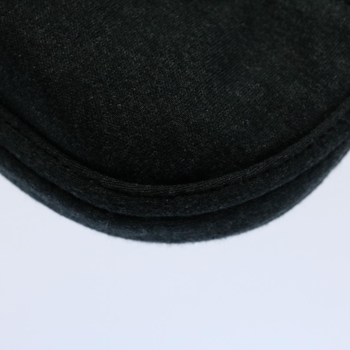 FENDI Mini Mamma Baguette Pouch Cotton Gray bs8606