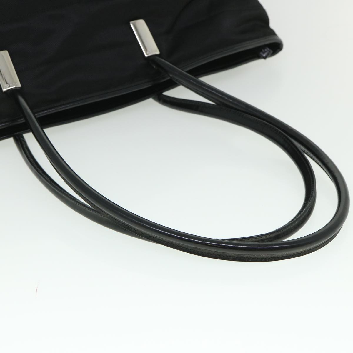 GUCCI Shoulder Bag Nylon Black 002 123 0456 bs8636