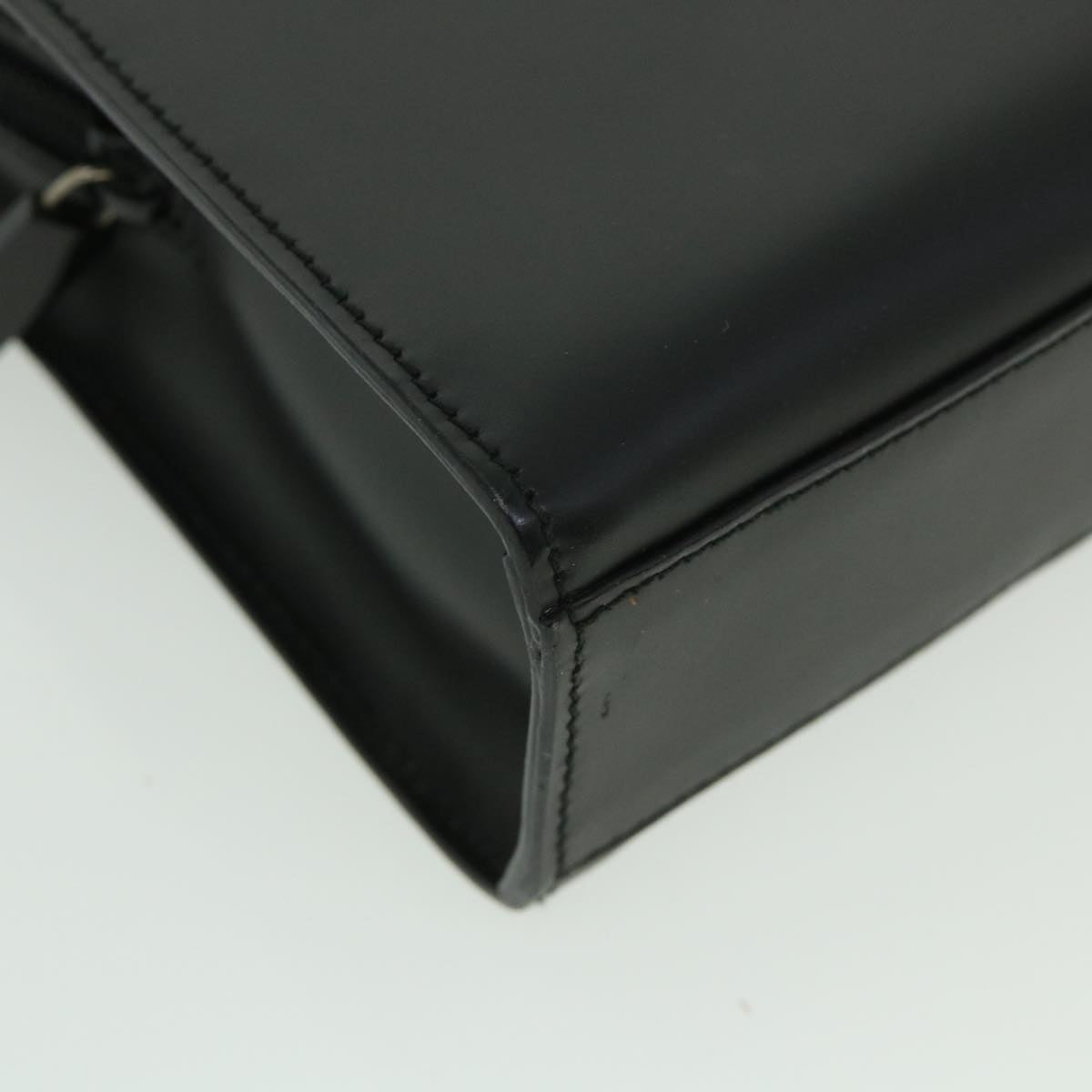 GUCCI Hand Bag Leather Black 000 0812 002058 bs8640
